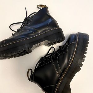 Doc Martens Church Platform Monkey Boots - SIZE 7 MENS